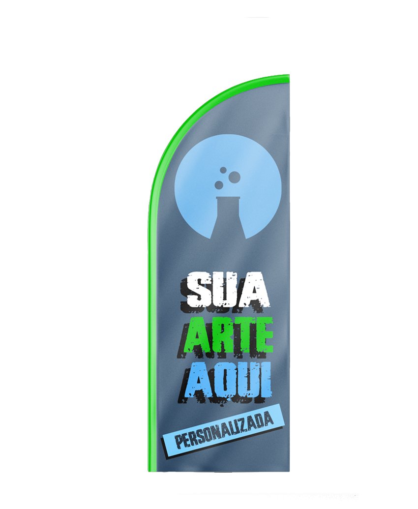 Wind Banner Personalizado Somente Refil