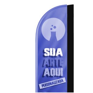 Wind Banner Personalizado Somente Refil C/ Blackout